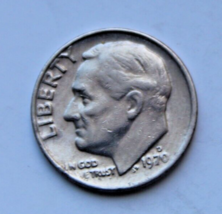 1970 D dime - £25.53 GBP