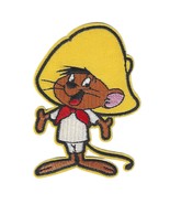 SPEEDY GONZALES IRON ON PATCH 3.3&quot; Classic Cartoon Character Embroidered... - $83.28 MXN