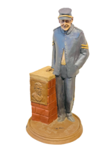 Tom Clark Figurine vtg sculpture SIGNED Cairn Civil War Union Soldier 14&quot; statue - £154.31 GBP