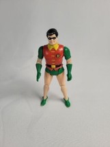 Vintage Kenner Super Powers Robin Posable Action Figure No Cape 4&quot; 1984 - £14.87 GBP