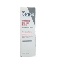 CeraVe Hand &amp; Foot Cream for Diabetics’ Dry Skin 3oz - £15.75 GBP