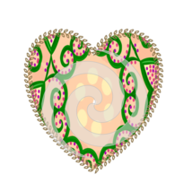 Hearts H3smp-Digital Clipart-PNG-Jewelry-T shirt-Scrapbook. - $91.32 MXN