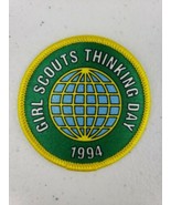 Vintage 1994 Girl Scouts Thinking Day Patch 2.25&quot; NOS - £5.30 GBP