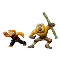 2 McDonalds Kung Fu Panda Master Tigress &amp; Monkey Figure Happy Meal Toy - £7.82 GBP