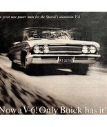 Buick Special V6 62 Special Advertisement 1961 Automobilia Convertible D... - €21,67 EUR
