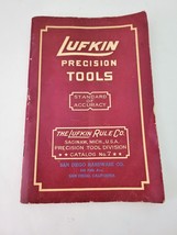 Lufkin Precision Tools Standard of Accuracy Catalog No 7 The Lufkin Rule Co 1950 - £11.01 GBP