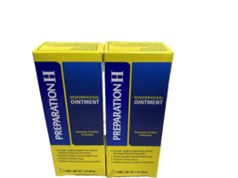 Preparation H Hemorrhoid Symptom Treatment Ointment 2 Boxes - £12.22 GBP