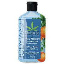 Hempz Triple Moisture Fresh Citrus Herbal Body Wash 17oz - £23.96 GBP