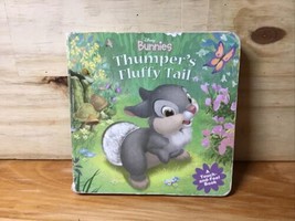 Disney Bunnies Thumper&#39;s Fluffy Tail (A Touch-and-feel Book) - Board book - GOOD - £4.81 GBP