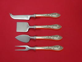 Southern Grandeur by Easterling Sterling Cheese Serving Set 4pc HHWS  Cu... - £202.90 GBP