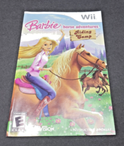 wii ~ Barbie Horse Adventures riding Camp Original Game Manual only - £3.15 GBP