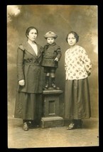 Vintage RPPC Postcard Family Photo Vicente Studio Funchal Madeira Portugal - £11.67 GBP