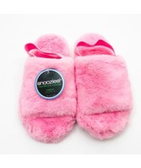 Snoozies Women&#39;s Pink Slides Slippers Medium 7/8 Non Skid Soles - $18.04 CAD