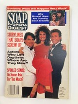 Soap Opera Digest April 17 1990 Travis, Erica and Jackson No Label - £11.16 GBP