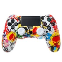 Silicone Case for Play 4 Playstation 4 Controller Sticker Bomb - £9.39 GBP
