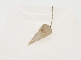 Opalite Pendulum ~ Divination Tool For Reiki Healing, Witchcraft, Dowsing, Commu - £9.48 GBP