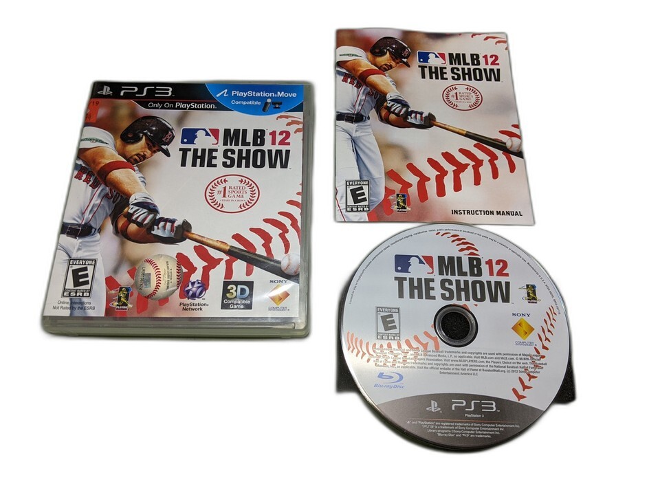 MLB 12: The Show Sony PlayStation 3 Complete in Box - $5.70