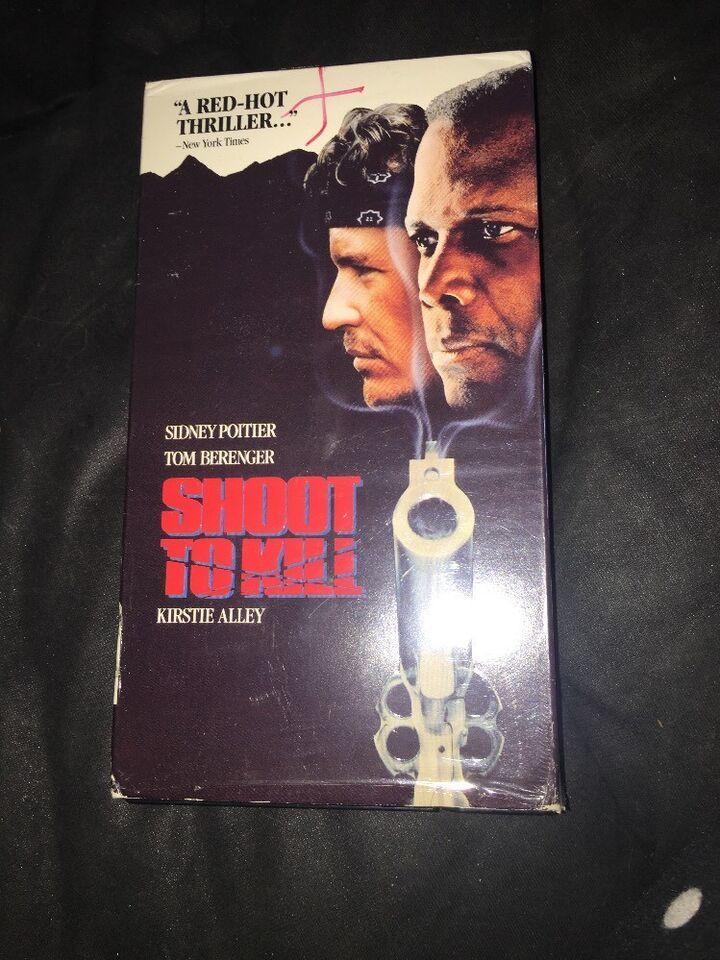Shoot to Kill [VHS] [VHS Tape] [1988] Sidney Portier Kirstie Alley - $5.05