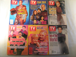Magazines Lot of 6 STAR TREK TV Guide 1994, 95, 97, 01 [Y54c] - £10.19 GBP