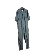 Dickies lightweight jumpsuit XL short sleeve 65 poly 35 cotton  - £23.95 GBP