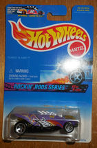 1996 Hot Wheels Red Hot Rockin Roller &quot;Turbo Flame #571 On Sealed Card - $2.50