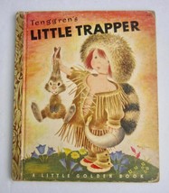 LITTLE TRAPPER ~ Vintage Little Golden Book Gustaf Tenggren ~ Early 2nd ... - $9.79