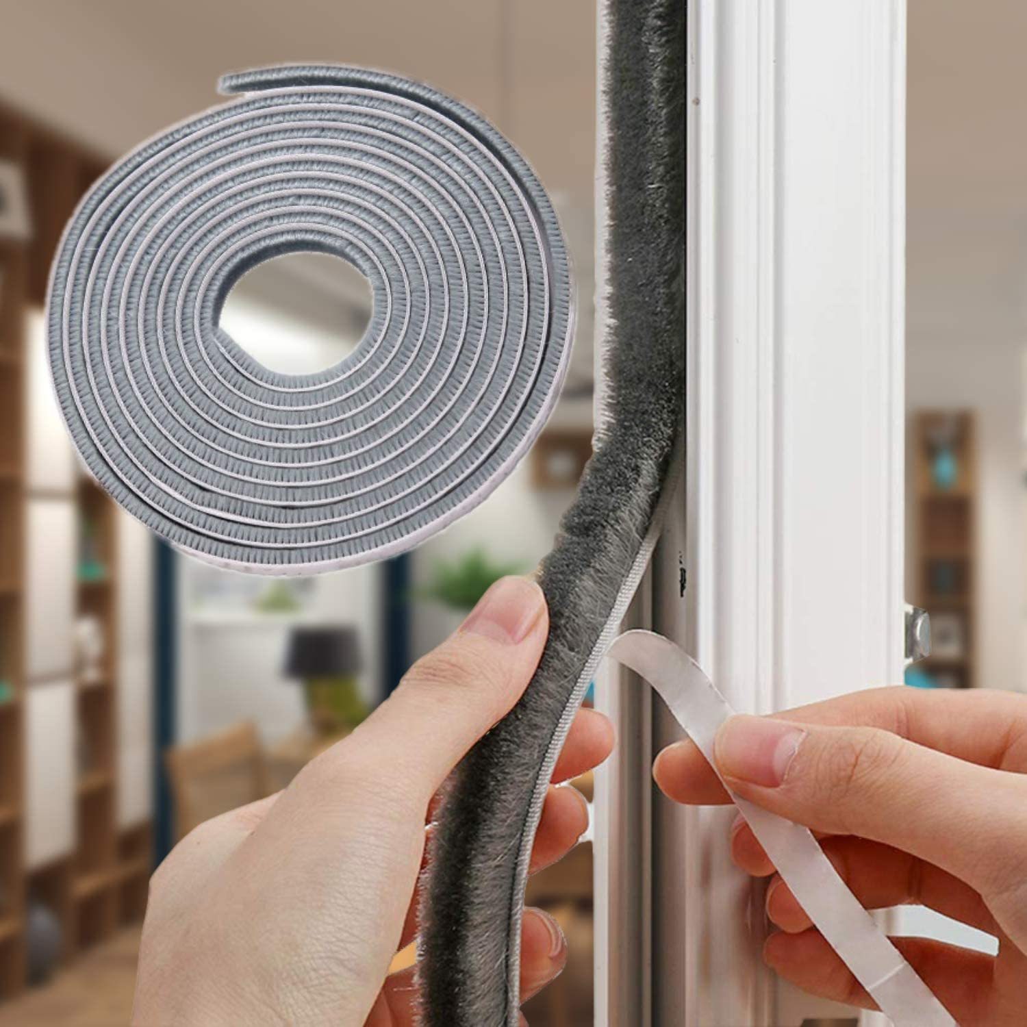 32.8 Ft Self Adhesive Seal Strip Weatherstrip for Windows and Doors House - $31.99