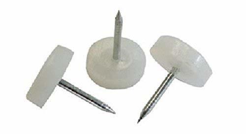 12 QTY: C.S.Osborne - Chair Glides No. 679WH (3/4&quot; Plastic heads with 11... - $9.95
