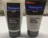 2X Neutrogena Men Razor Defense Face Scrub 4.2oz Each NEW - $31.78