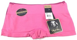 Marilyn Monroe Intimates Sexy Seamless Boyshorts Pink &amp; Purple Stripes 2 Pack - £12.94 GBP