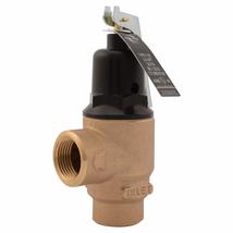 Cash Acme 3/4 Inch F-82 Relief Valve with Lever Set at 30 PSI, Bronze Pl... - $52.63