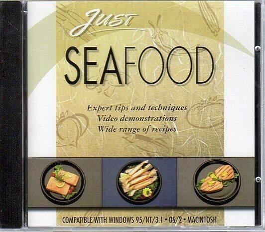 Primary image for Just SEAFOOD (PC-CD, 1997) for Win/OS2/Mac - NEW Sealed JC
