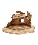 Wooden Stable for Nativity Scene Set Church Supplies, Religious Catholic... - $256.66 CAD