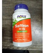 Now Saffron 50mg, 60ct, Exp 07/25, 539ae - £12.87 GBP