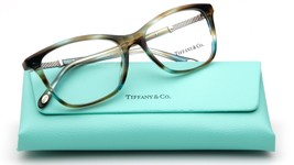New Tiffany &amp; Co. Tf 2116-B 8124 Ocean Torq Eyeglasses Frame 53-16-140 B38 Italy - £119.43 GBP