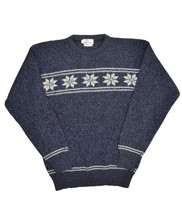 Vintage Sierra Woolens Wool Blend Sweater Womens M Crewneck Nordic Fair ... - £30.29 GBP