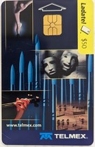 Pintura Danza Teatro Musica on La Cultura Ladatel Telmex Mexican Phone Card - $1.00