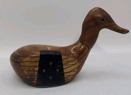 Vintage Golf Club Carved Wooden Mallard Duck  Tommy Wells Driver - £22.39 GBP