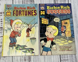 Lot of 2 Richie Rich Comics - Mar. No 21 Fortunes - June No 62 Success 25 Cents - £15.17 GBP