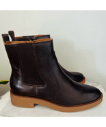 Lucky Brand Women&#39;s Ressy Ankle Leather Bootie, Chocolate Brown, Size 8.... - $1,292.69 MXN