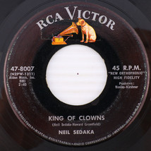 Neil Sedaka – King Of Clowns / Walk With Me - 1962 45 rpm Vinyl Record 4... - £3.38 GBP