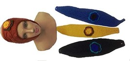 Alpakaandmore Ladies Headband Alpaca wool embroidered One Size (Red) - $17.82