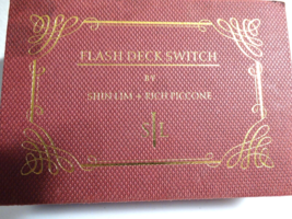 Flash Deck Switch by Shin Lim and Rich Piccone  Magic  Card Trick - £15.48 GBP