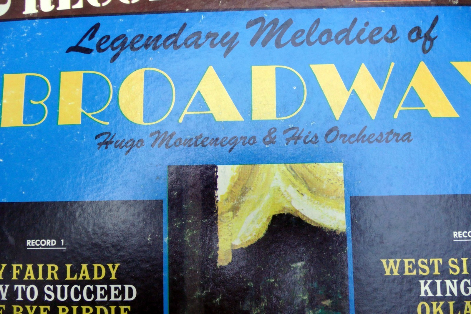 LEGENDARY MELODIES OF BROADWAY 2 LP set VINYL Time Records – TDS-3001 - $39.25