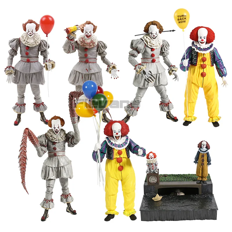 NECA Stephen King&#39;s  Pennywise Ultimate PVC Action Figure Collectible Model To - £24.29 GBP+