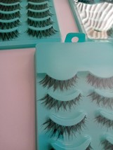 14 Pack - Natural Soft Reusable Cross Handmade 5 Pair False Eyelashes - £62.73 GBP