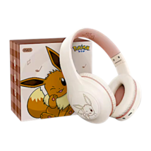Eevee Pokemon Wireless Bluetooth 5.4 Headphones RGB Light Gamers Headset... - $36.90