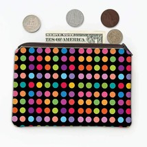 Colorful Polka Dots : Gift Coin Purse Patterned Decoration Abstract Desi... - £7.96 GBP