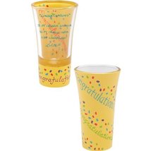 Lolita Hand Painted Shooter Glass, Congratulations - £8.34 GBP