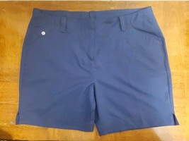 PGA Tour Shorts Navy Blue Women’s Bermuda Golf Athletic Performance Size 16 - $238.48 MXN